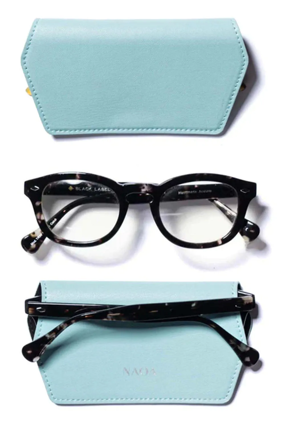 Apple Leather Slim Glasses Case