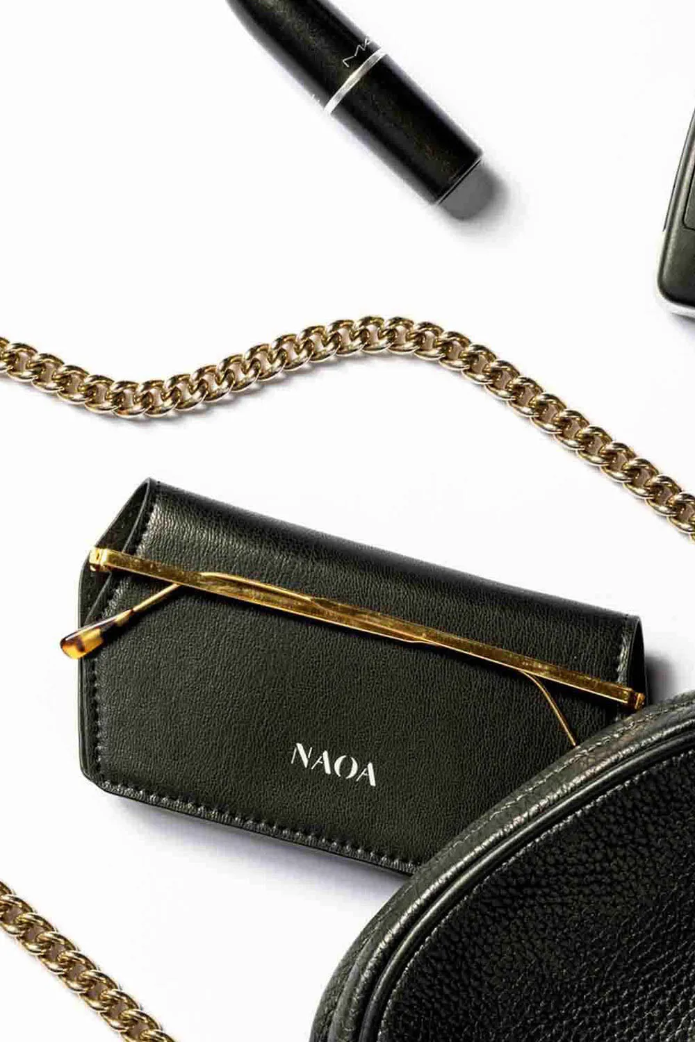 Apple Leather Slim Glasses Case