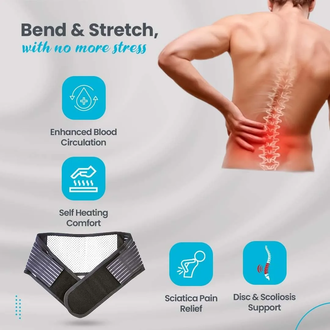 Back Brace for Men and Women - the ultimate solution for back support and pain relief, Lumbar Support For Lower Back Pain, Breathable Lower Back Support Belt For Sciatica, Scoliosis & Herniated Disk