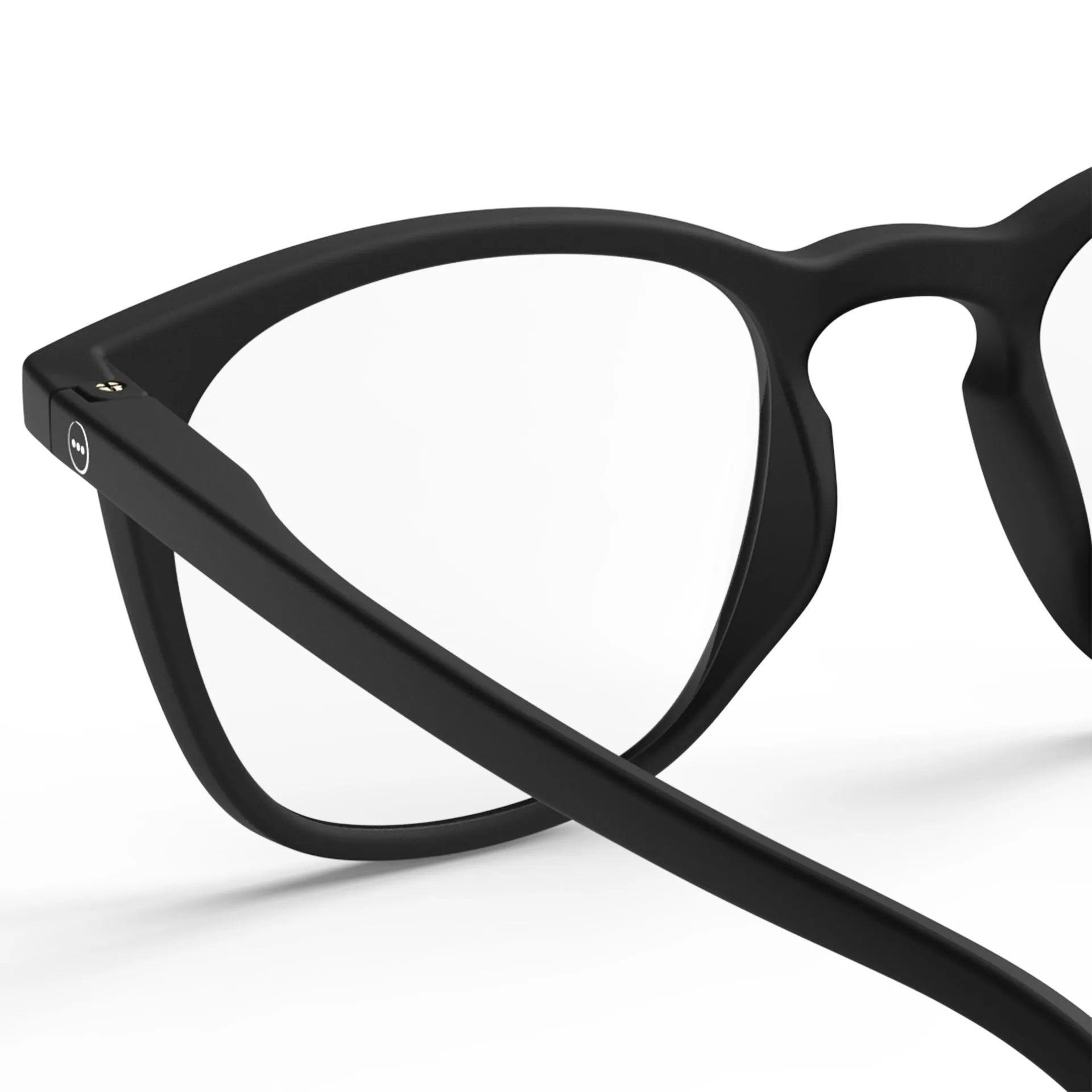 Black #E Reading Glasses by Izipizi
