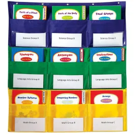 CENTER STORAGE POCKET CHART