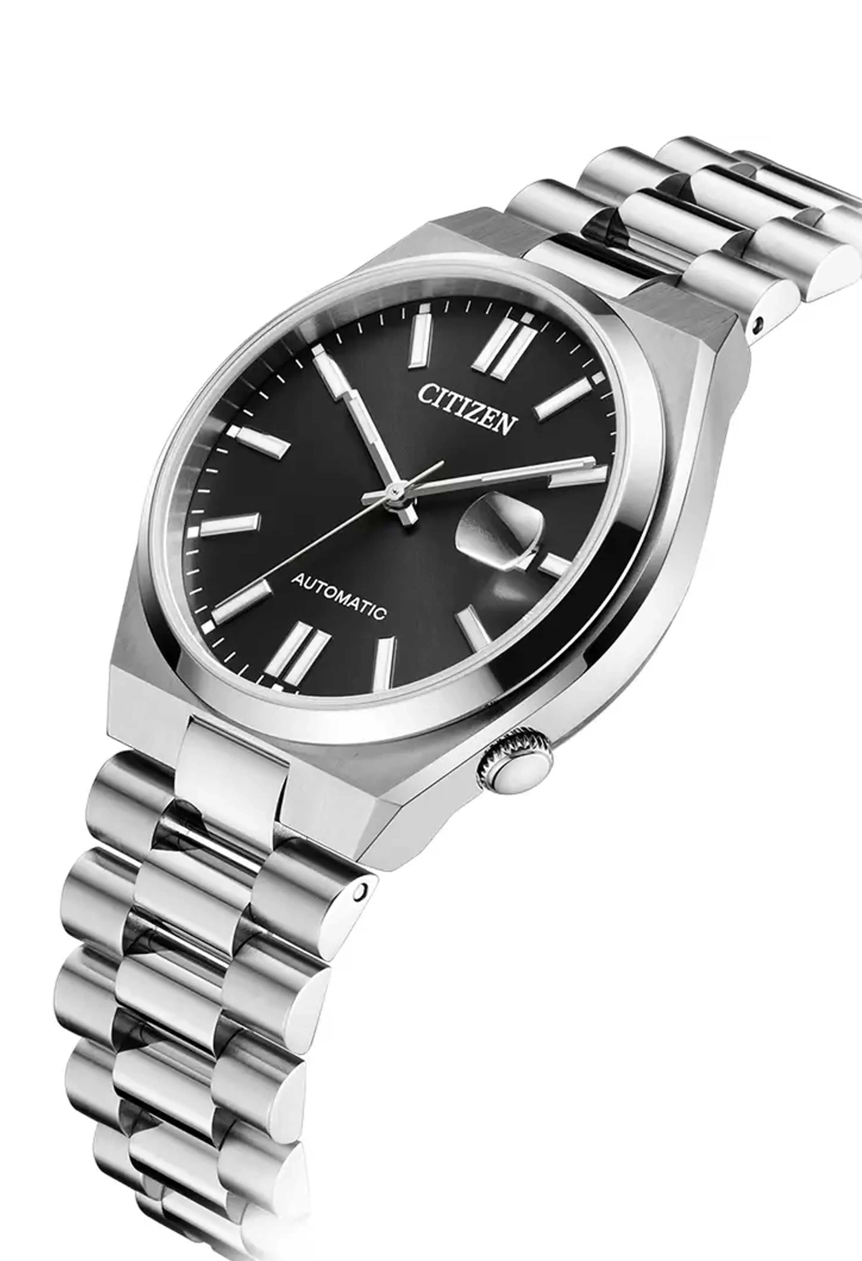 Citizen Gents Tsuyosa Black Dial Automatic Bracelet Watch Stainless Steel