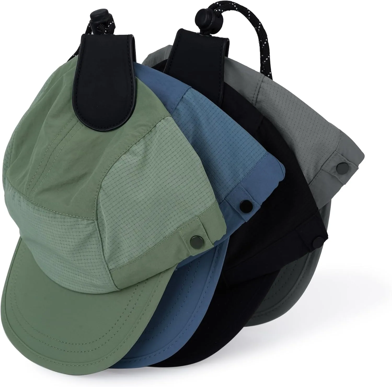 CLAPE Snapback 5 Panel Hat for Men Flat Bill Funny Trucker Hats Running