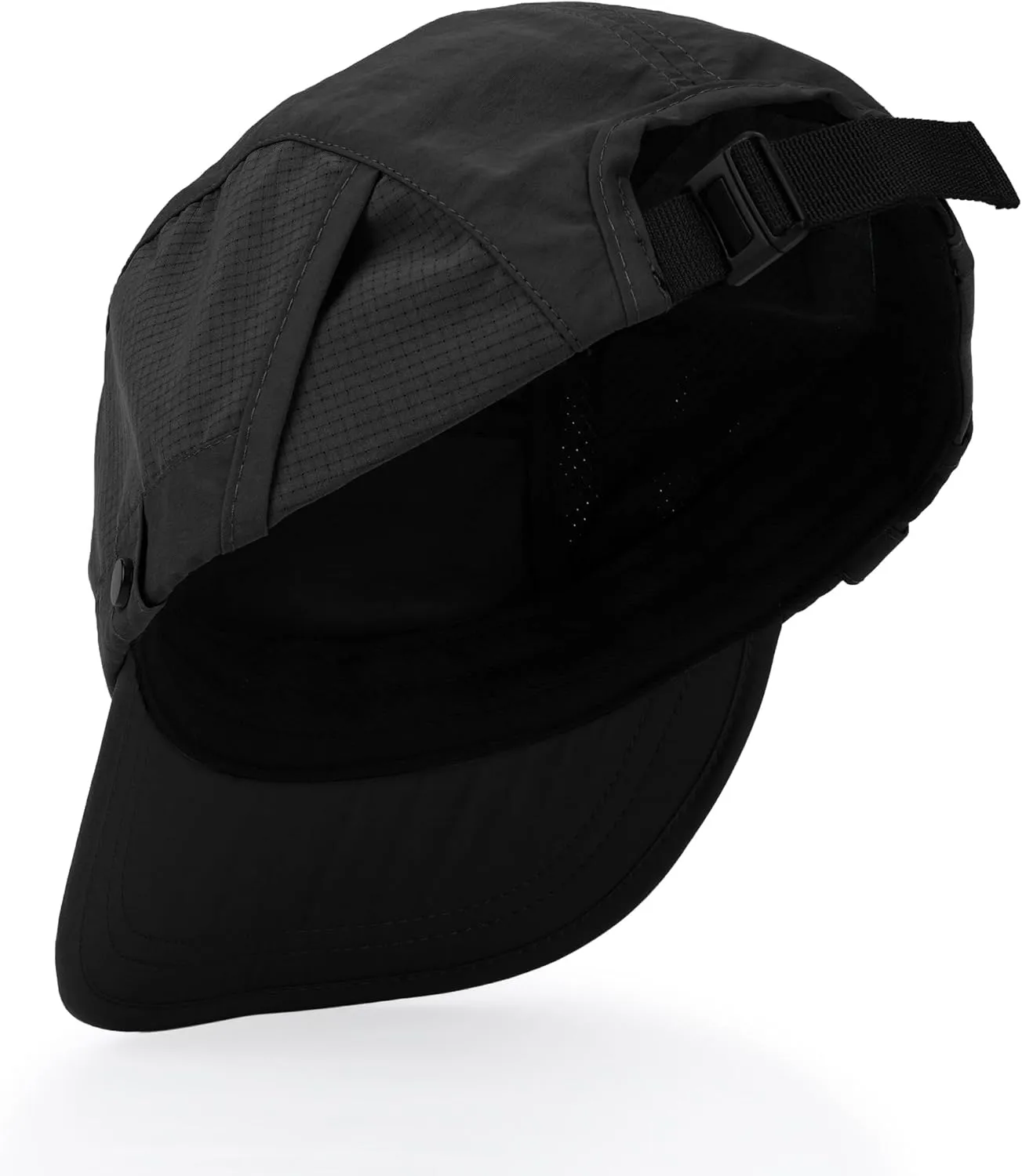 CLAPE Snapback 5 Panel Hat for Men Flat Bill Funny Trucker Hats Running