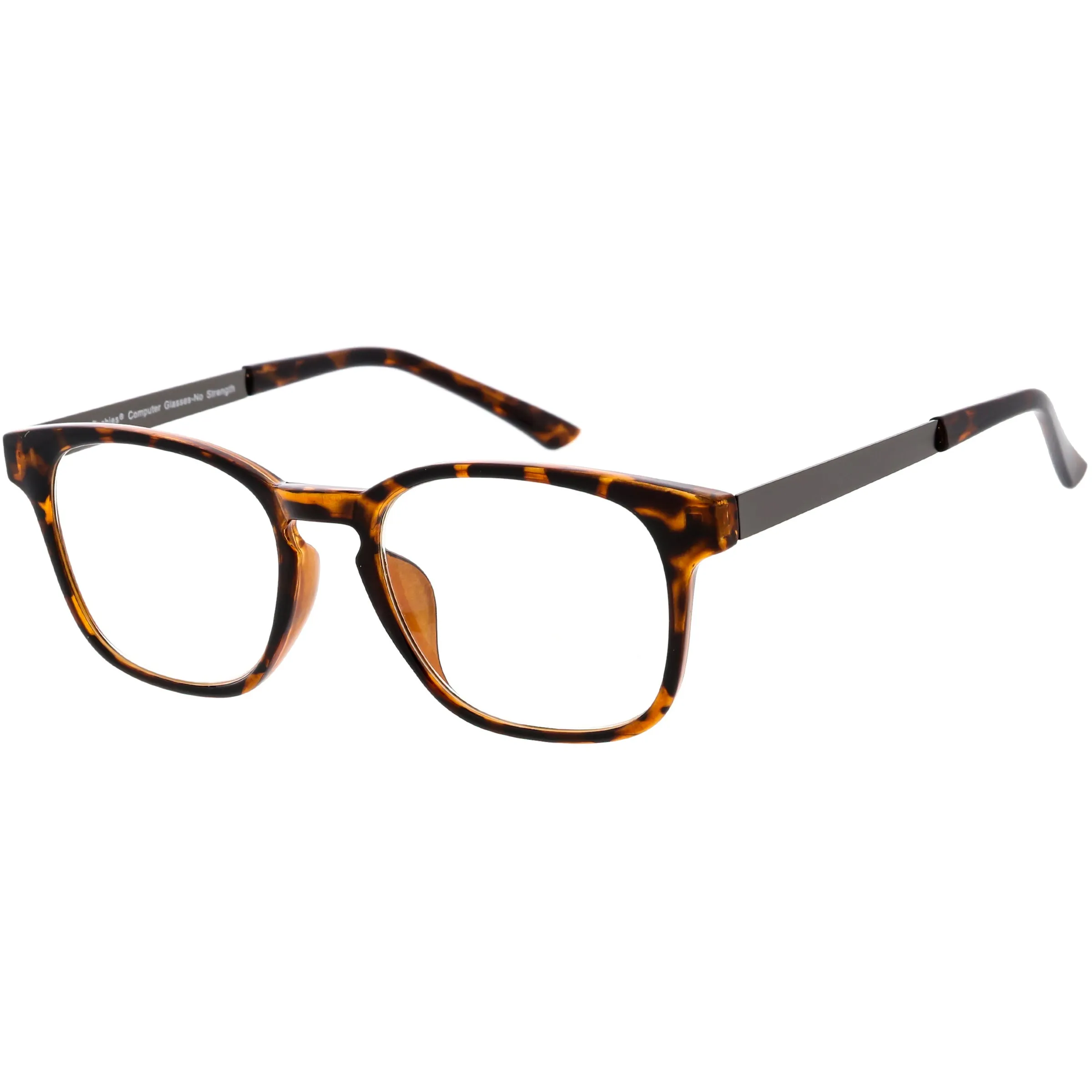 Classic Anti Blue Light Square Horn Rimmed Blue Blocking Computer Glasses C929