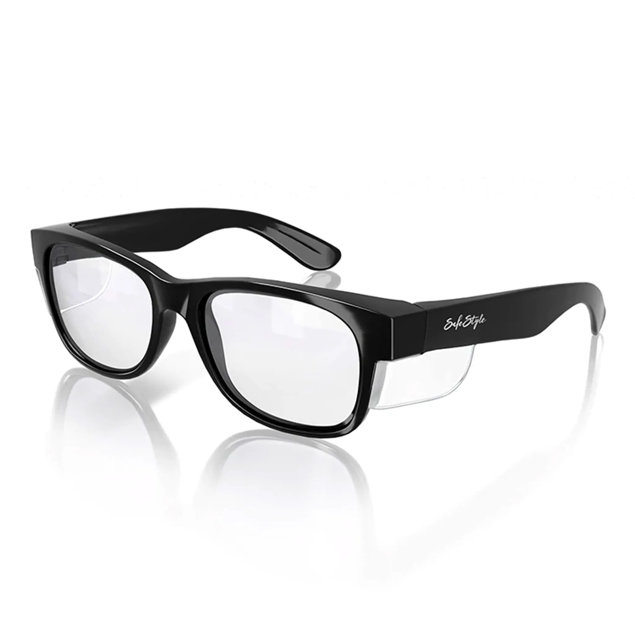 CLASSICS BLACK FRAME - CLEAR UV400 LENS - CBC100