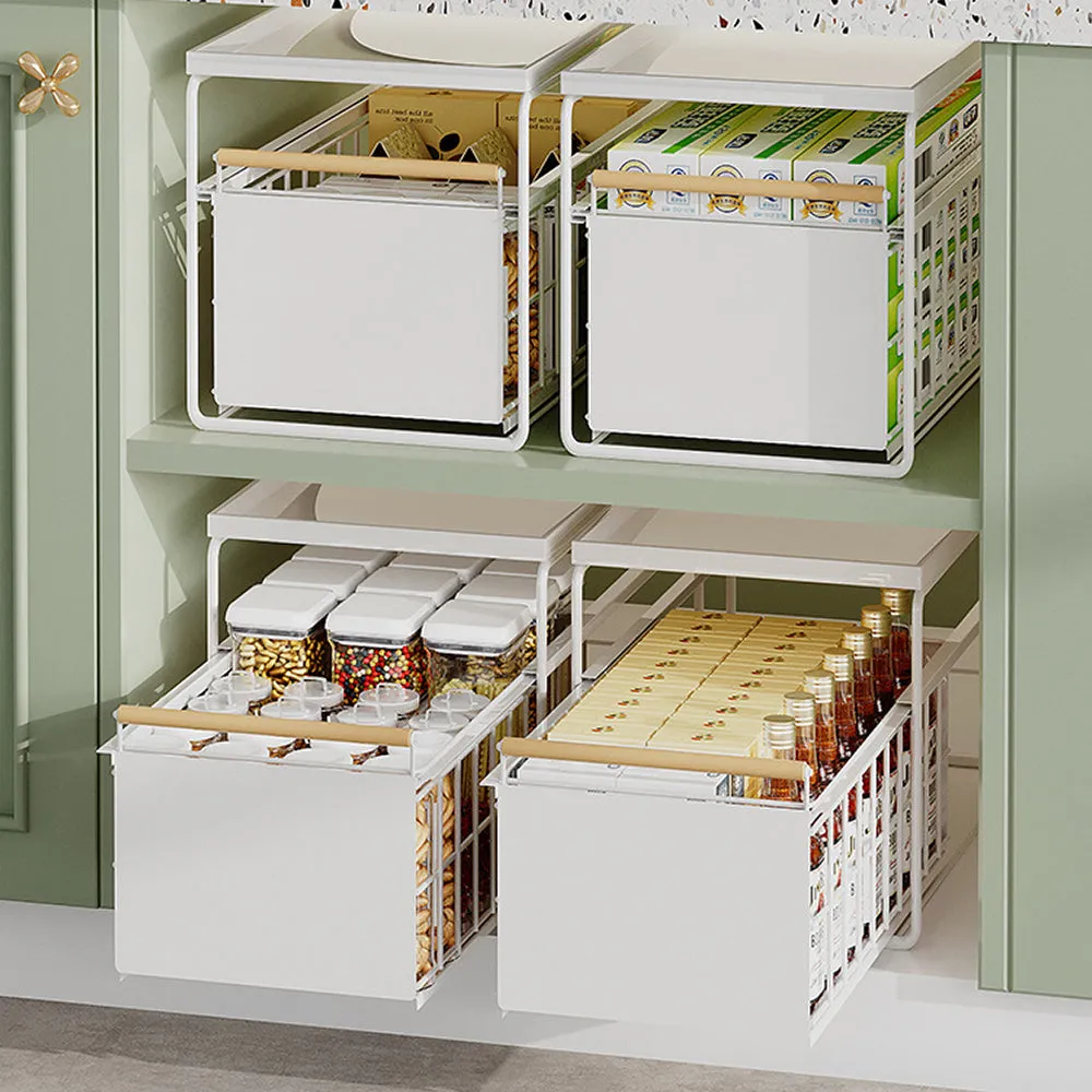 Contemporary Dual Storage Cart Organiser