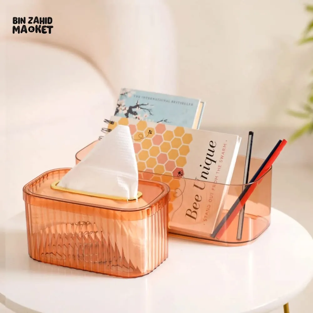 DESKTOP TISSUE BOX
