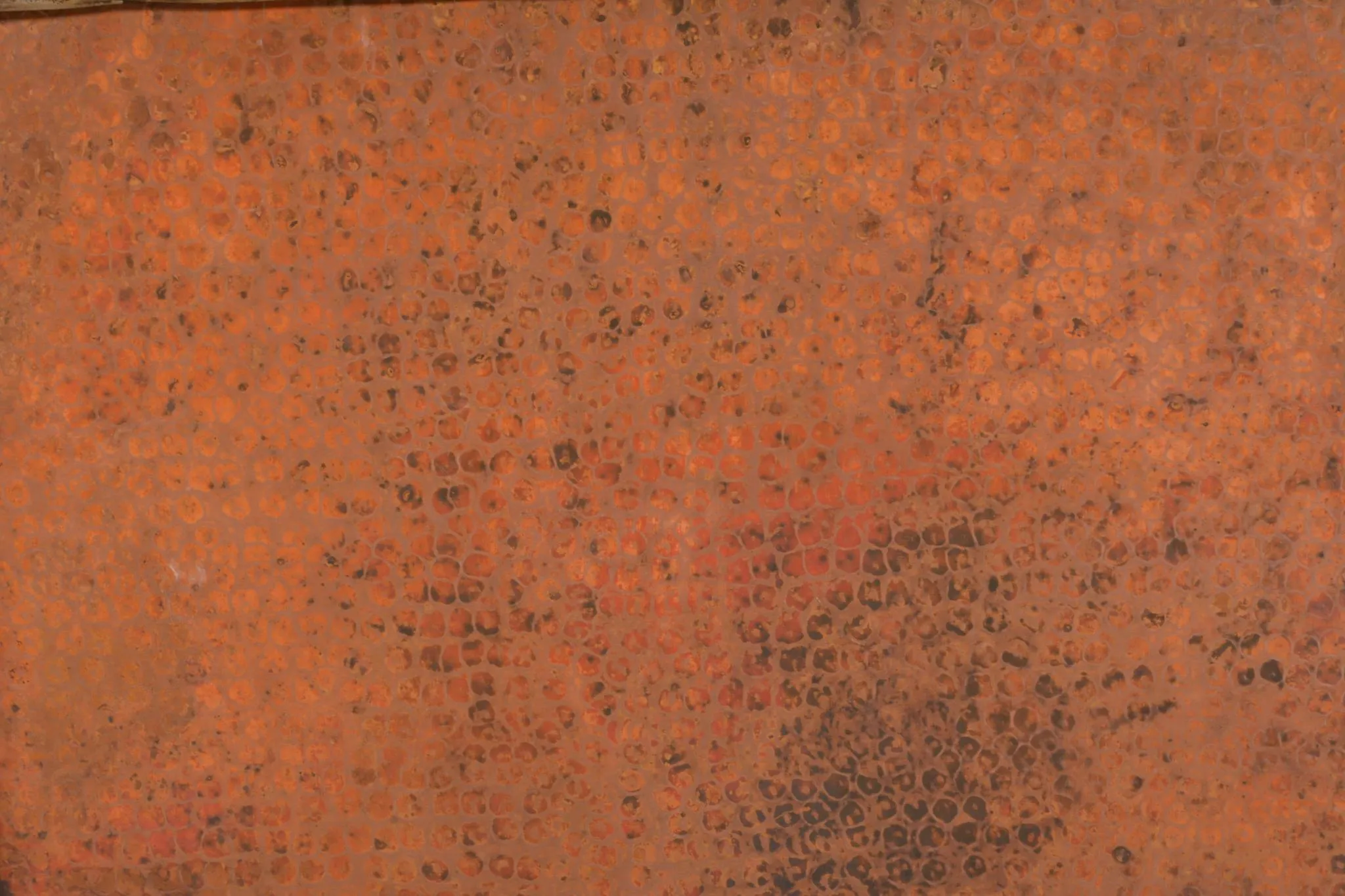 Elements Collection Copper Panel Dry Bar - 76"