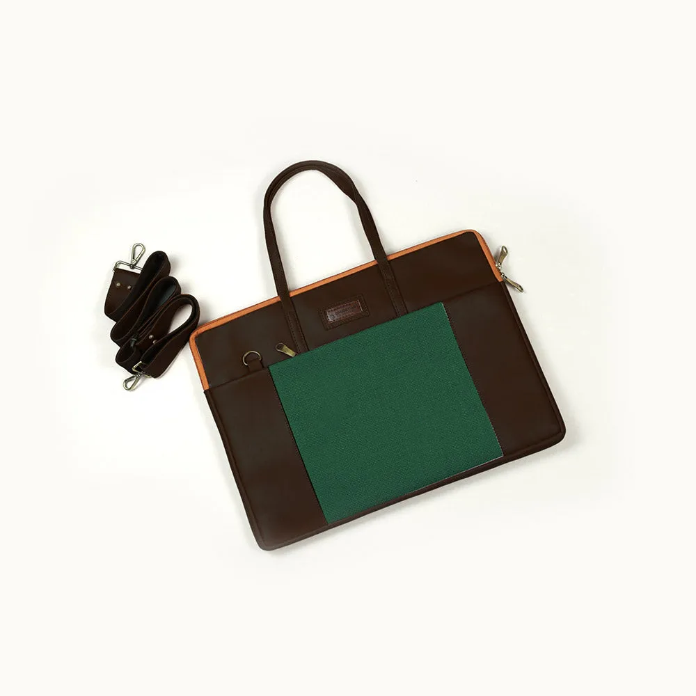 Forest GreenCompact wonder Laptop Bag