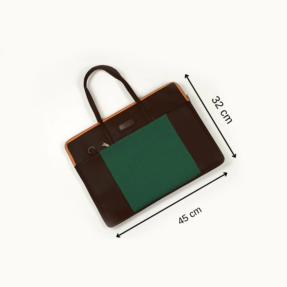 Forest GreenCompact wonder Laptop Bag