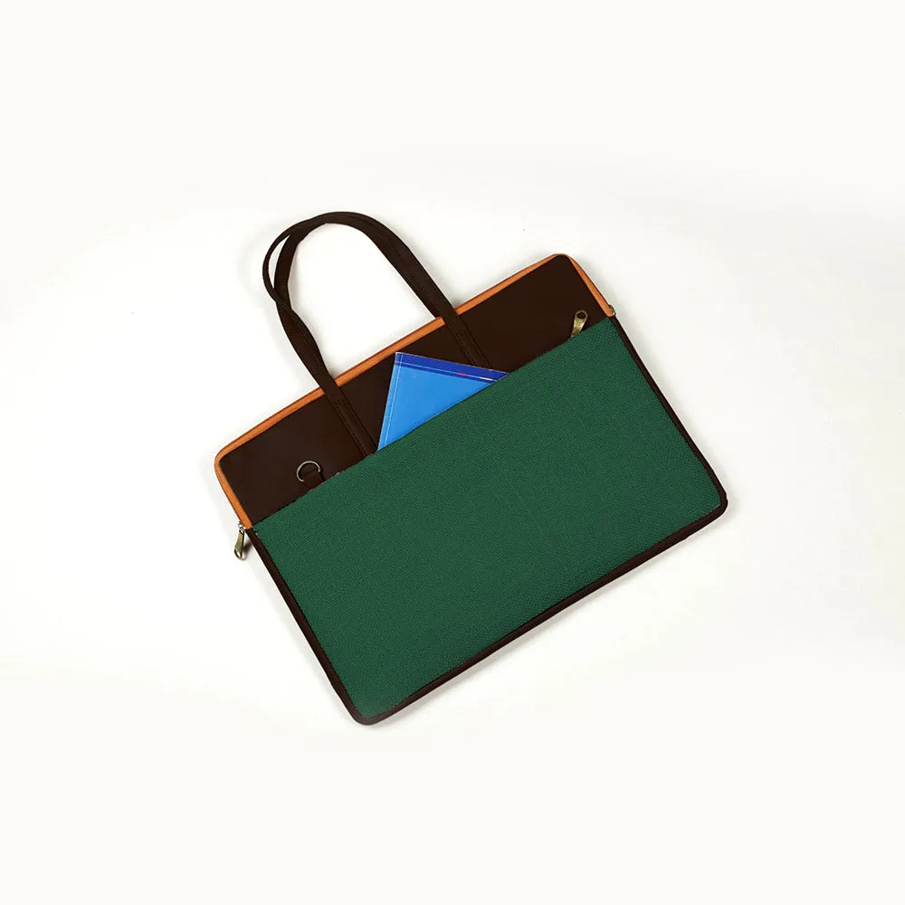 Forest GreenCompact wonder Laptop Bag