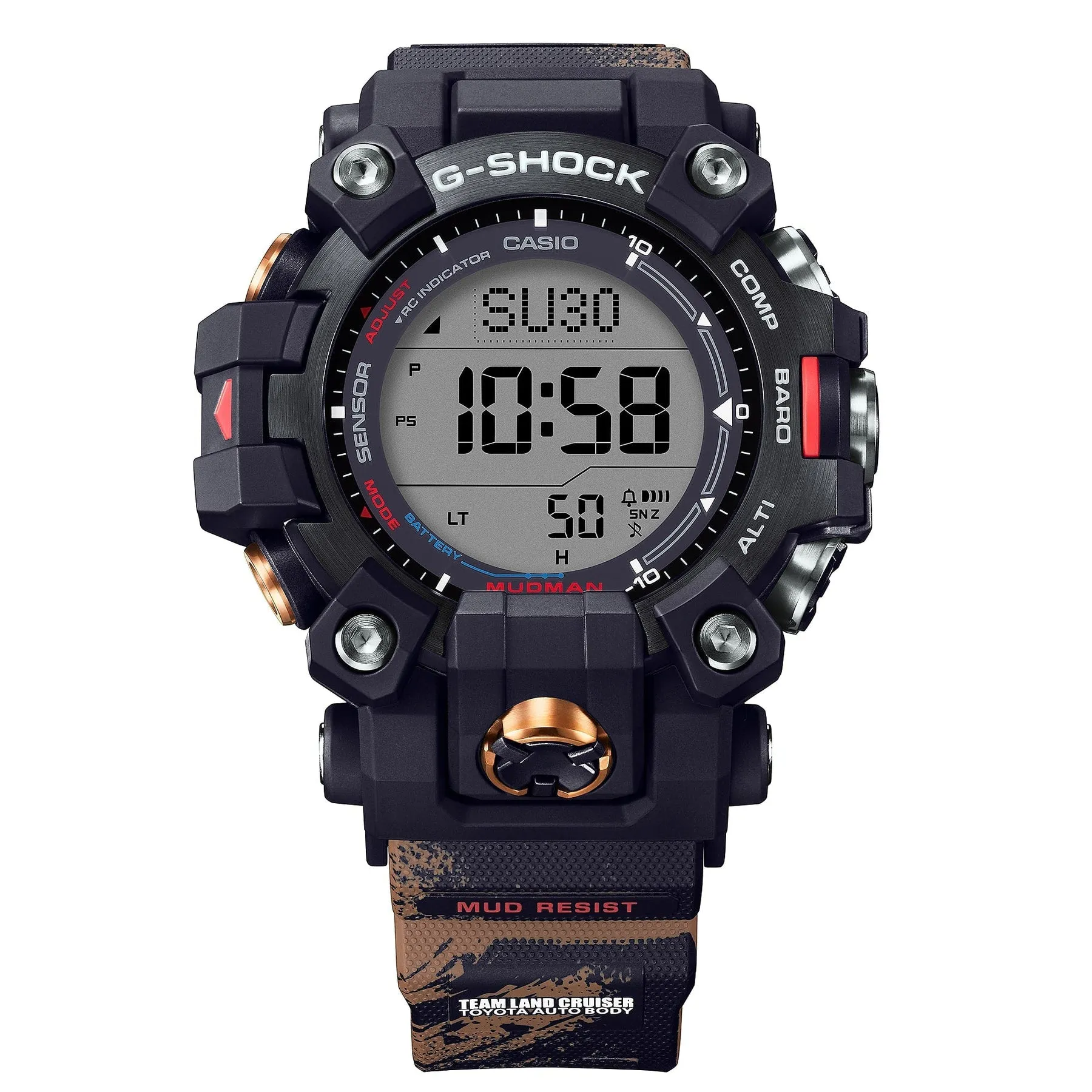 G-Shock Toyota Land Cruiser Resin Band Watch GW9500TLC-1D