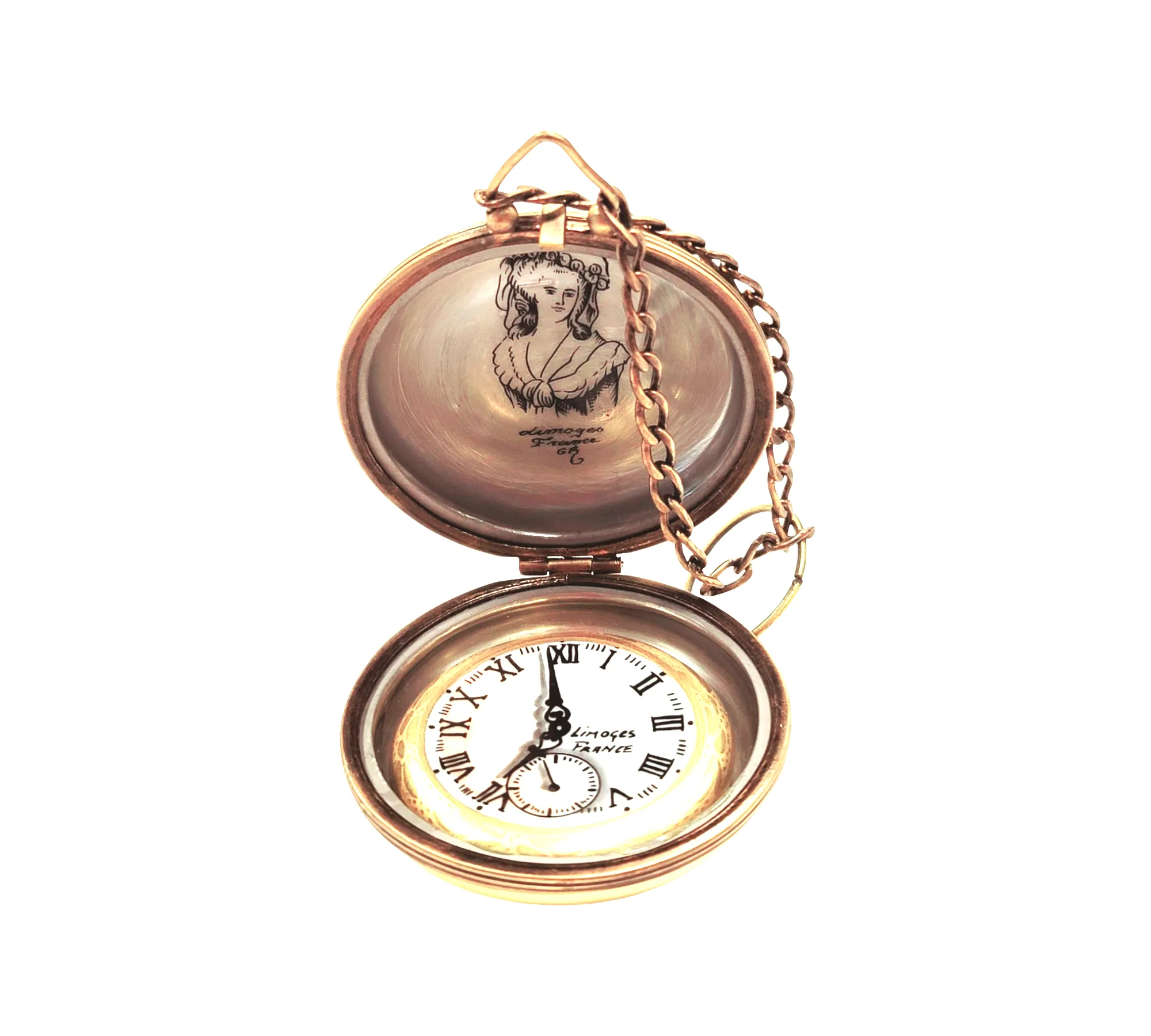 High End Gold Pocket Watch