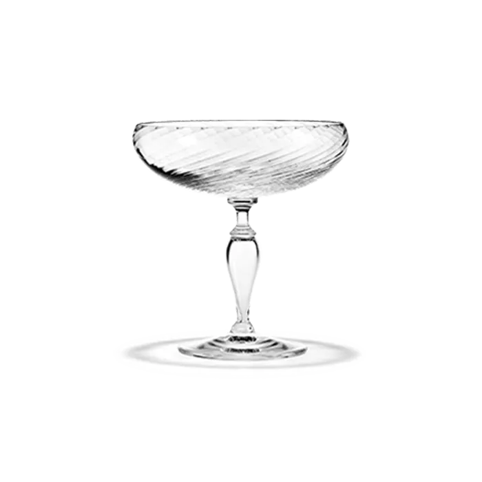 Holmegaard Regina Champagne Glass, 8.5 oz, Clear
