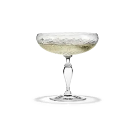 Holmegaard Regina Champagne Glass, 8.5 oz, Clear