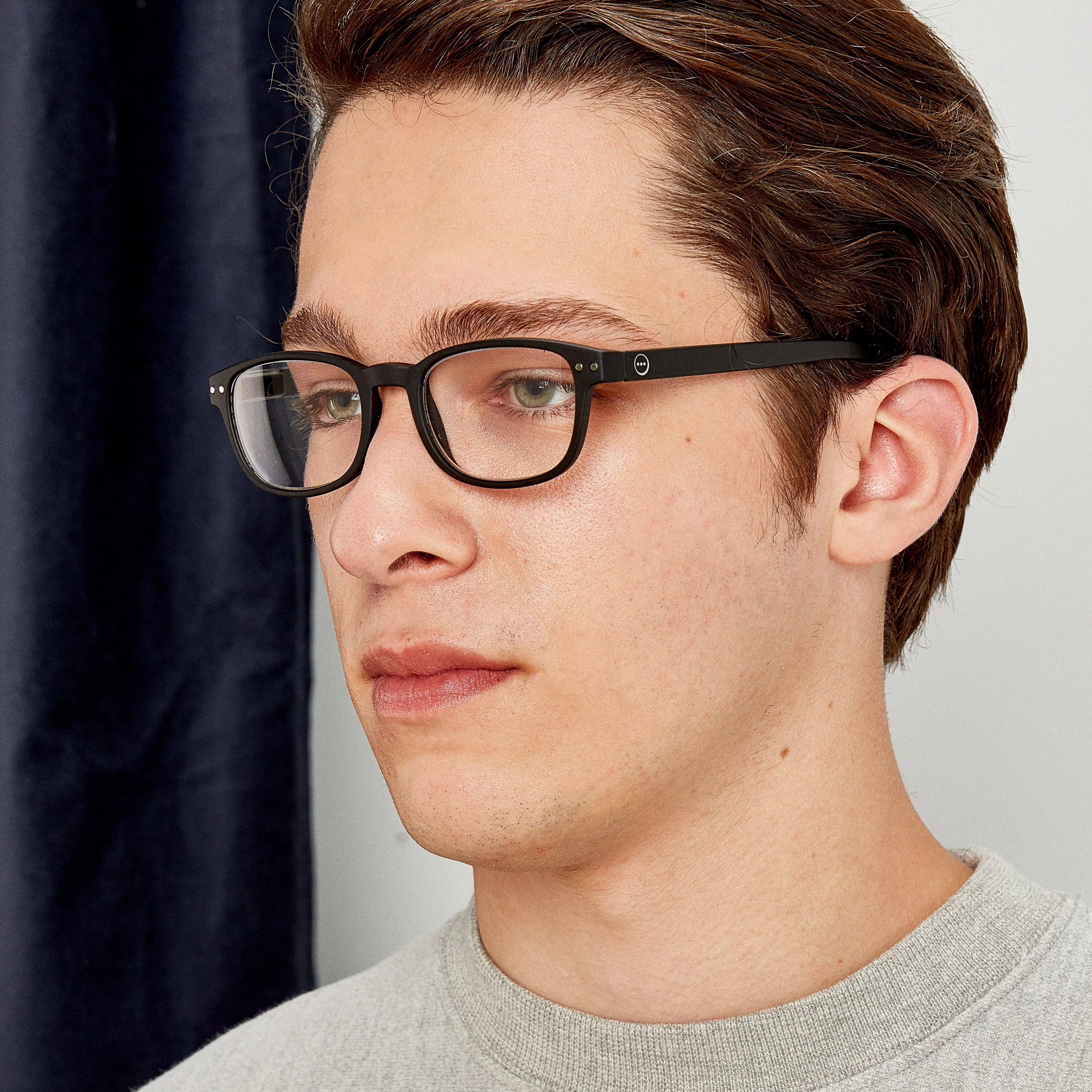 IZIPIZI Rectangular Reading Glasses #B - Black