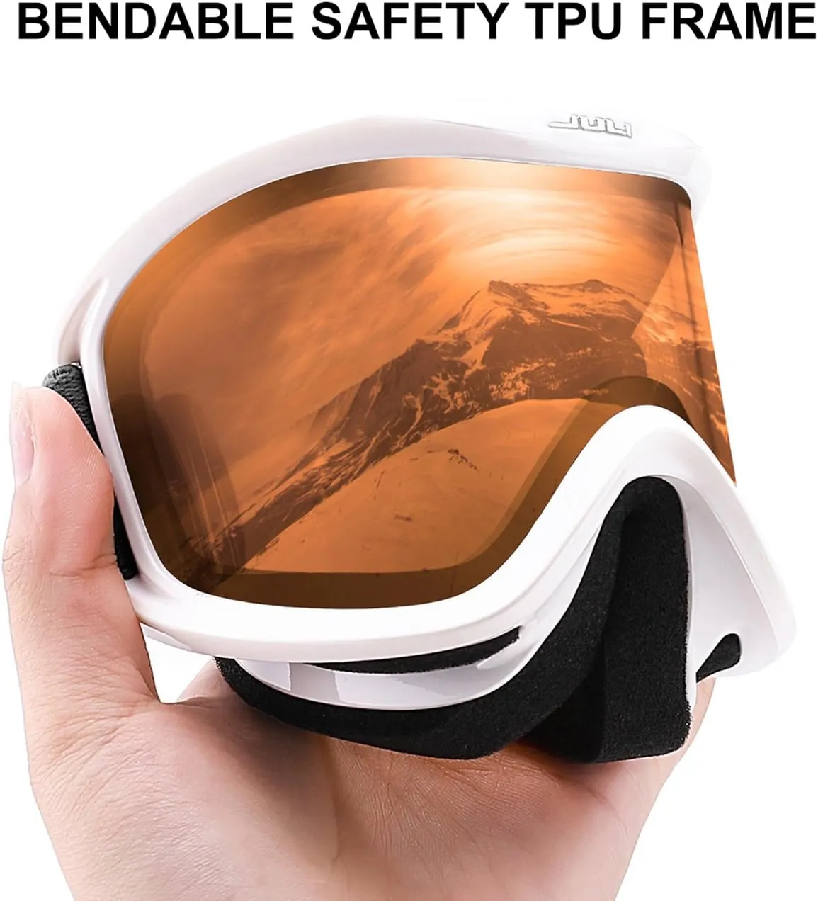 Juli Ski Goggles,Snow Snowboard Goggles Men Women Snowmobile Skiing Skating