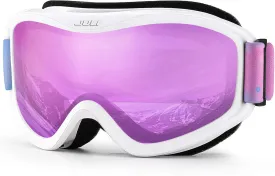 Juli Ski Goggles,Snow Snowboard Goggles Men Women Snowmobile Skiing Skating