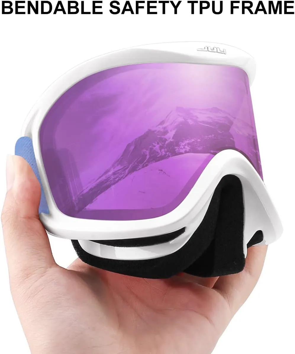 Juli Ski Goggles,Snow Snowboard Goggles Men Women Snowmobile Skiing Skating