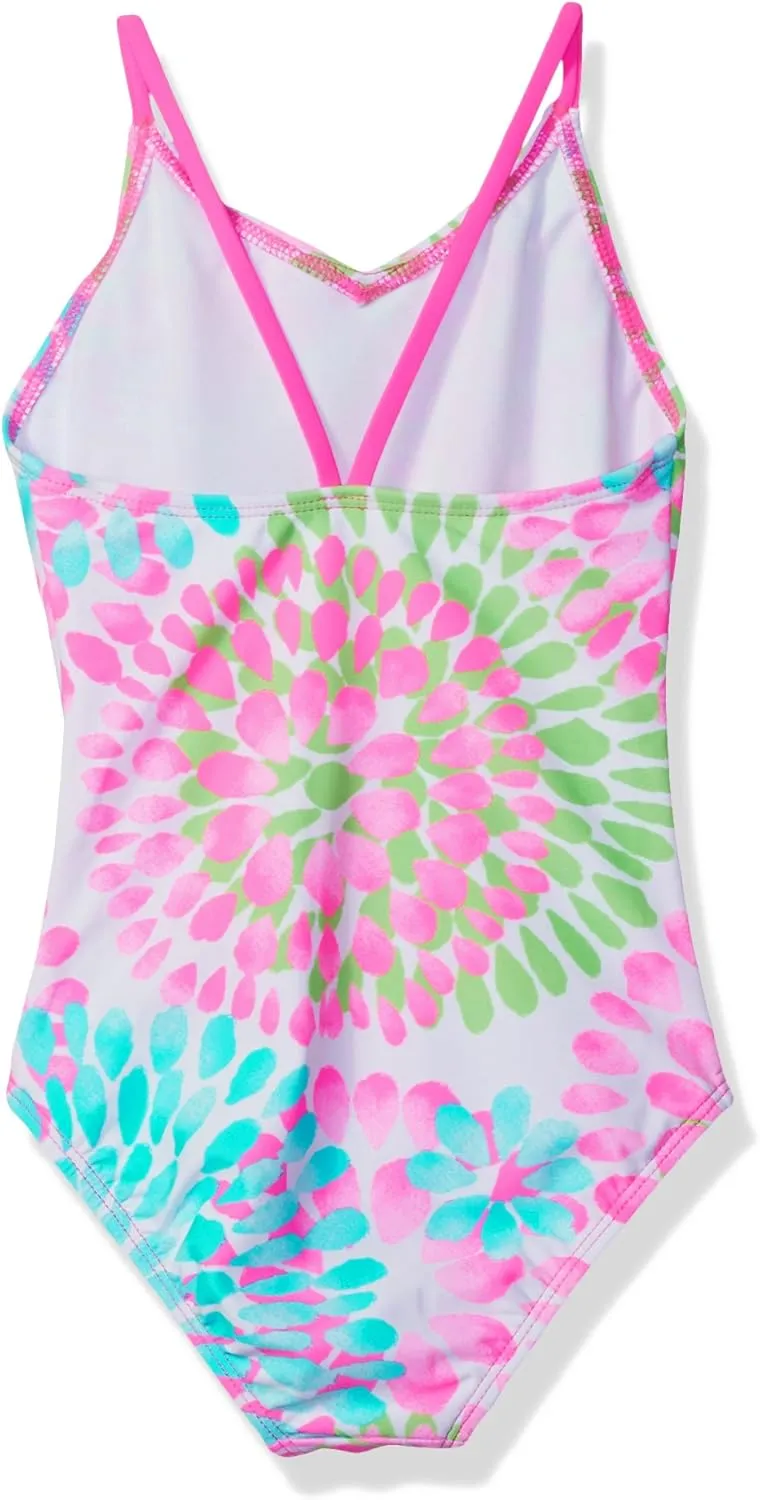Kanu Surf Girls' Daisy Beach Sport one Piece Swimsuit