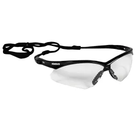 Kimberly Clark Safety Glasses, Clear Lens, Anti-Fog, Black