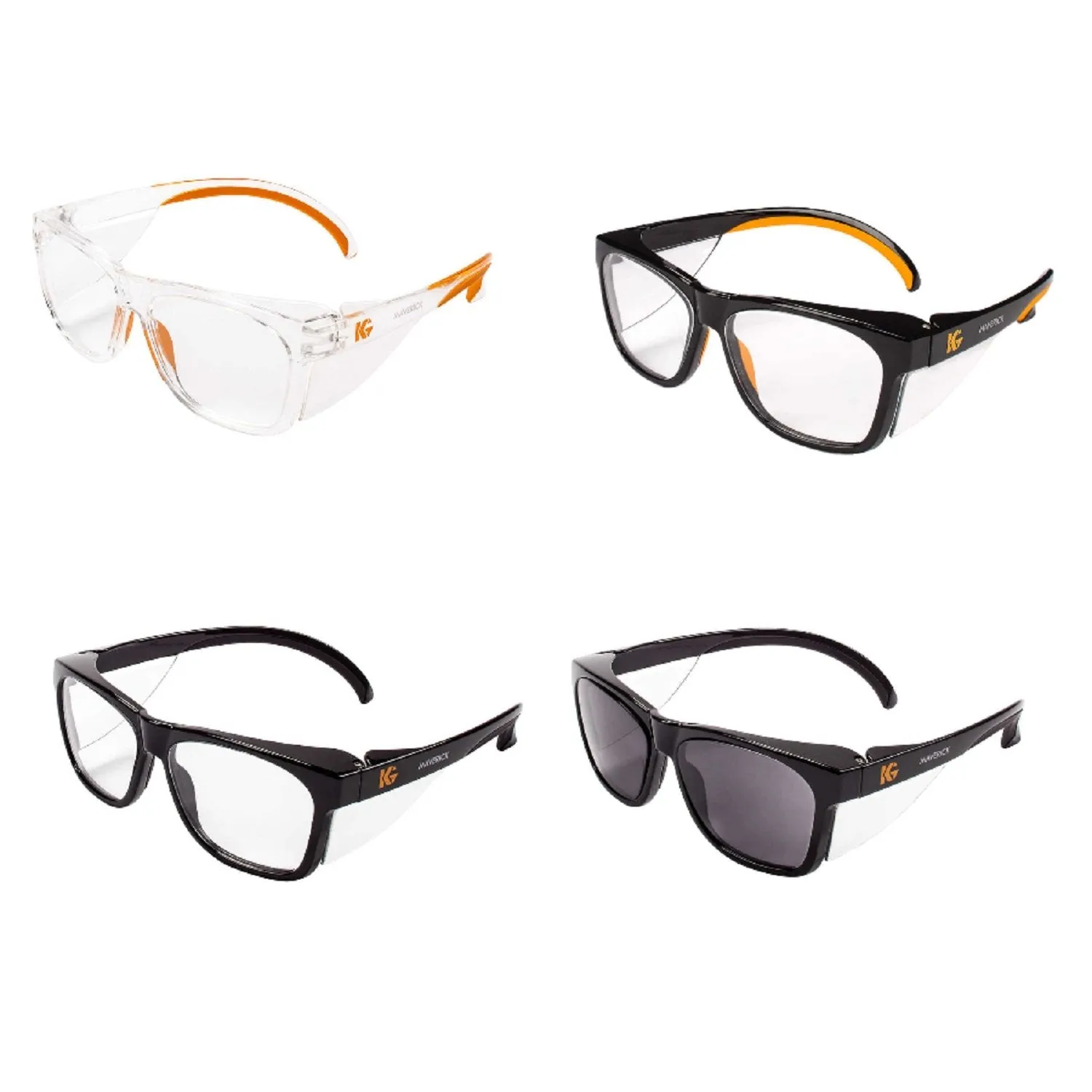 Kleenguard Maverick Safety Glasses with Intergrated Side Shields - 1 Pair