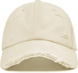 Komorebi Baseball Cap Women Men Vintage Washed Distressed Hats Adjusted Cotton Dad Hat Adjustable Trucker Headwear
