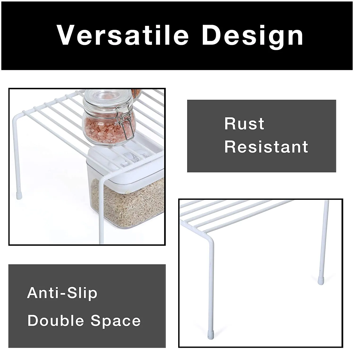 Large Cabinet Storage Shelf Rack