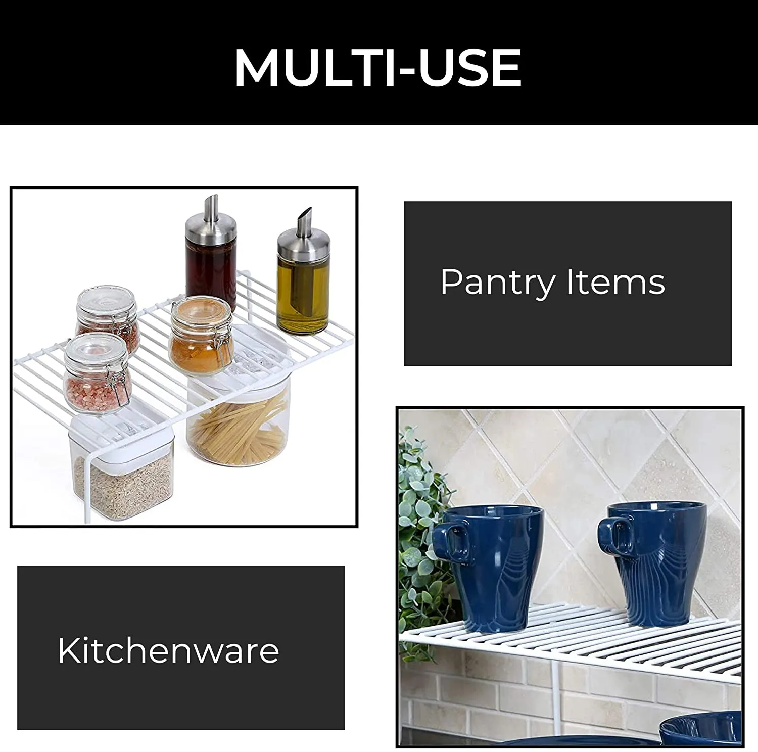 Large Cabinet Storage Shelf Rack