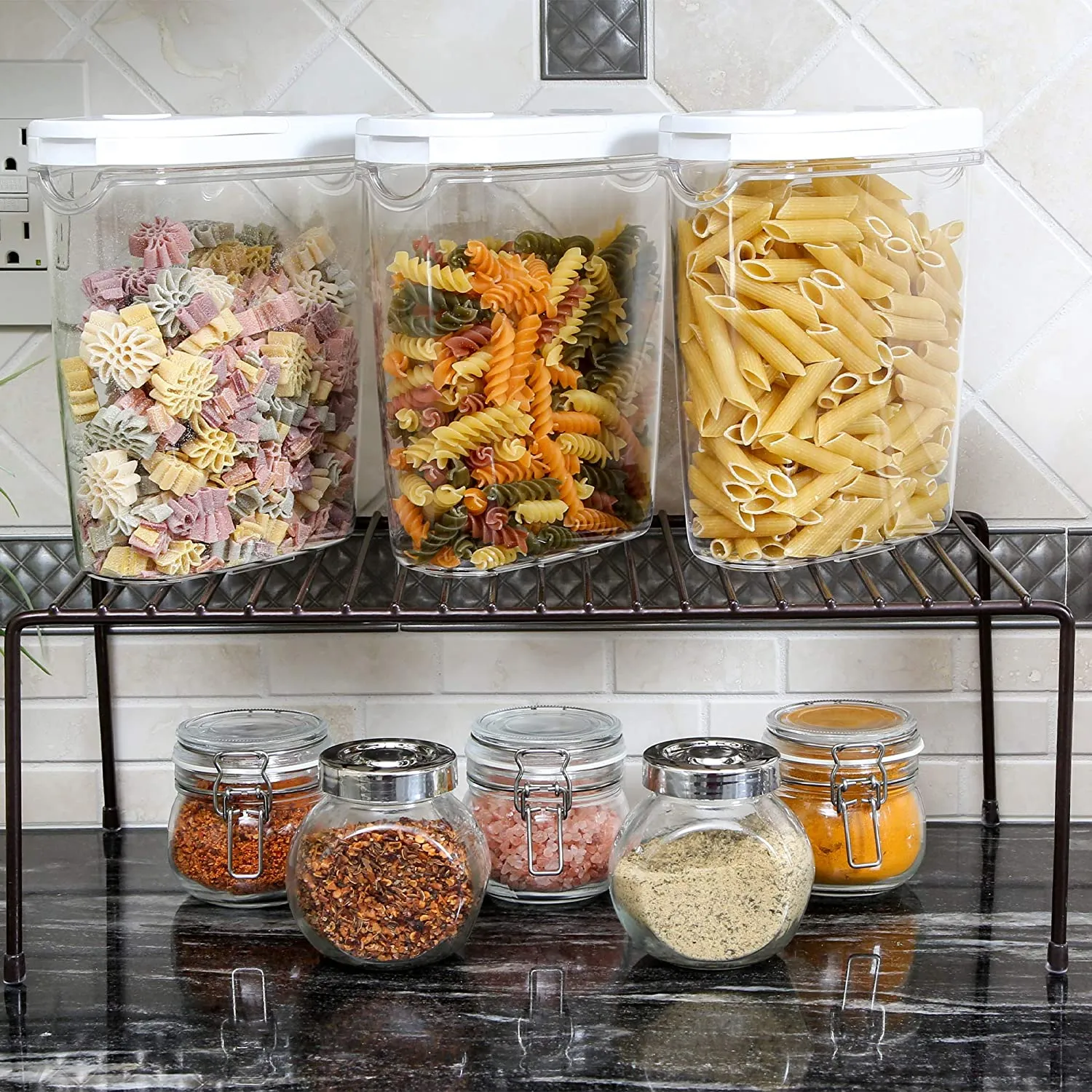Large Cabinet Storage Shelf Rack