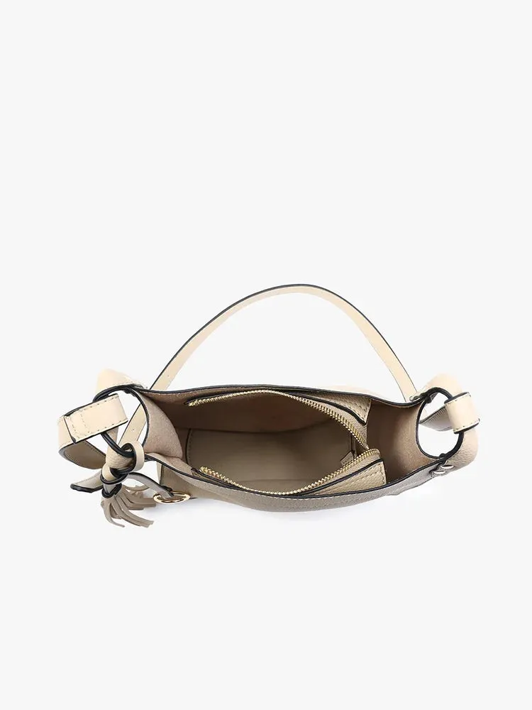 Lucinda Tassel Square Crossbody