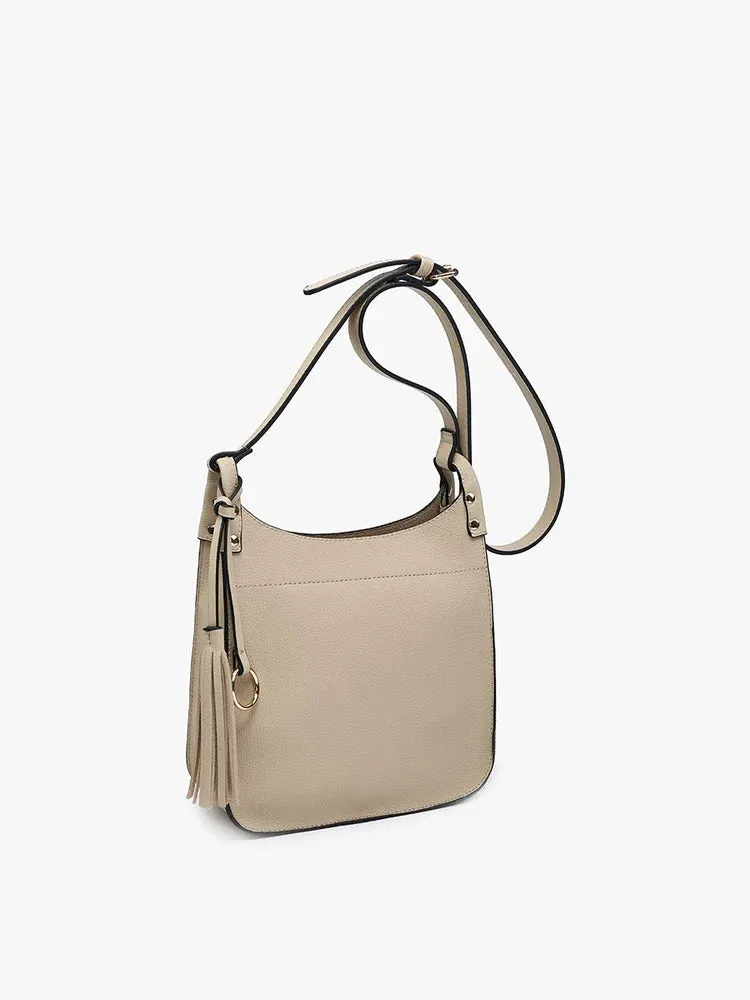Lucinda Tassel Square Crossbody
