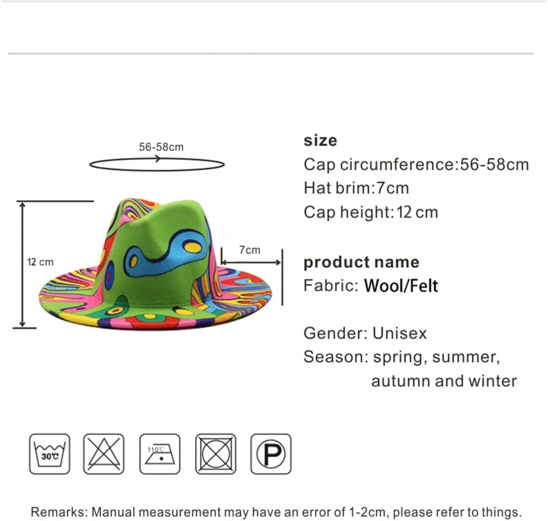 Men Wide Brimmed Fedora Jazz Top Hat Women Weddings Party Formal Dress Cap Cowboy Trilby