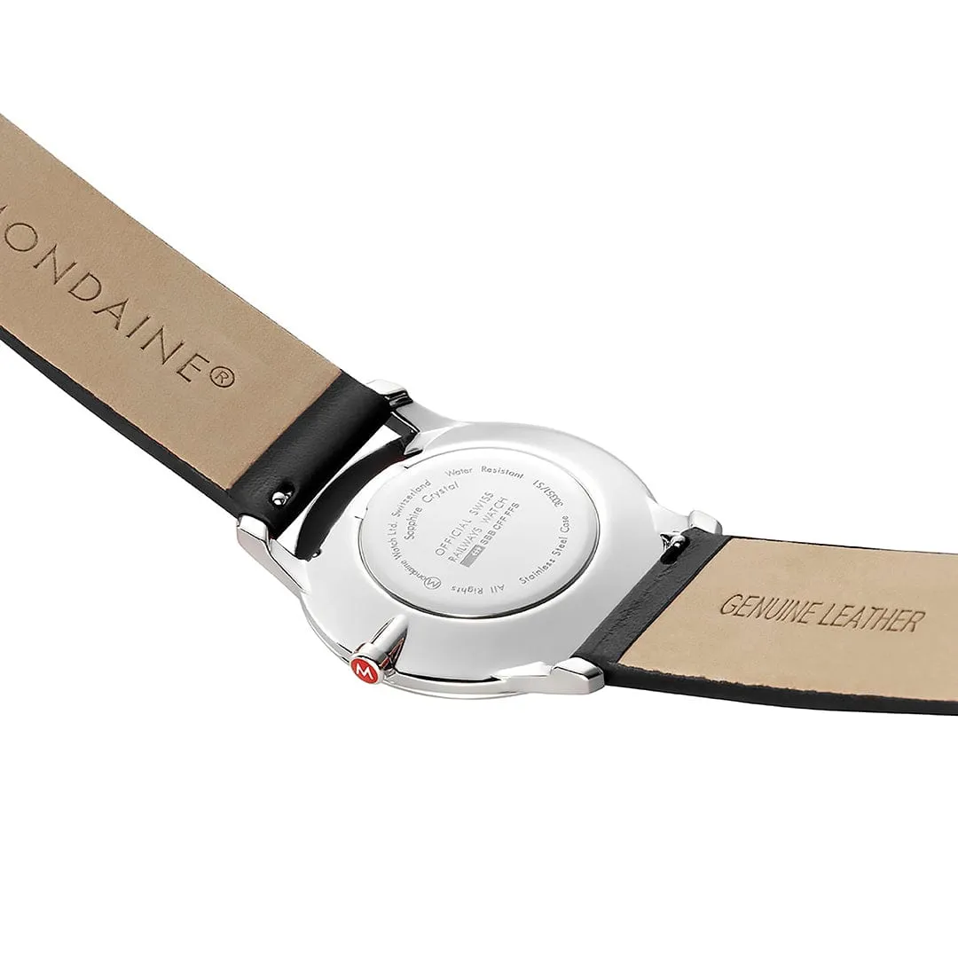 Mondaine Simply Elegant White Dial Womens Watch A400.30351.12SBB