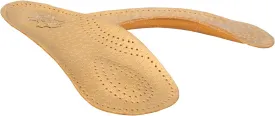 Orthotic 3/4 Leather Insoles with Longitudinal and Transverse Arch Support, Orthopedic Shoe Inserts for Men and Women, Kaps Bolero, (42 EUR/US 9 Men)