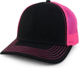 Oversize XXL Low Profile Two Tone Mesh Back Trucker Baseball Cap