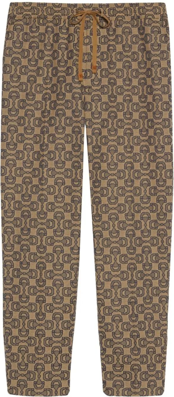 PANT HORSEBIT CANVAS W/LEATH