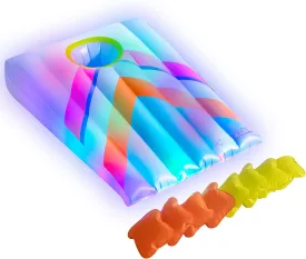Poolcandy Illuminated Floating LED Cornhole