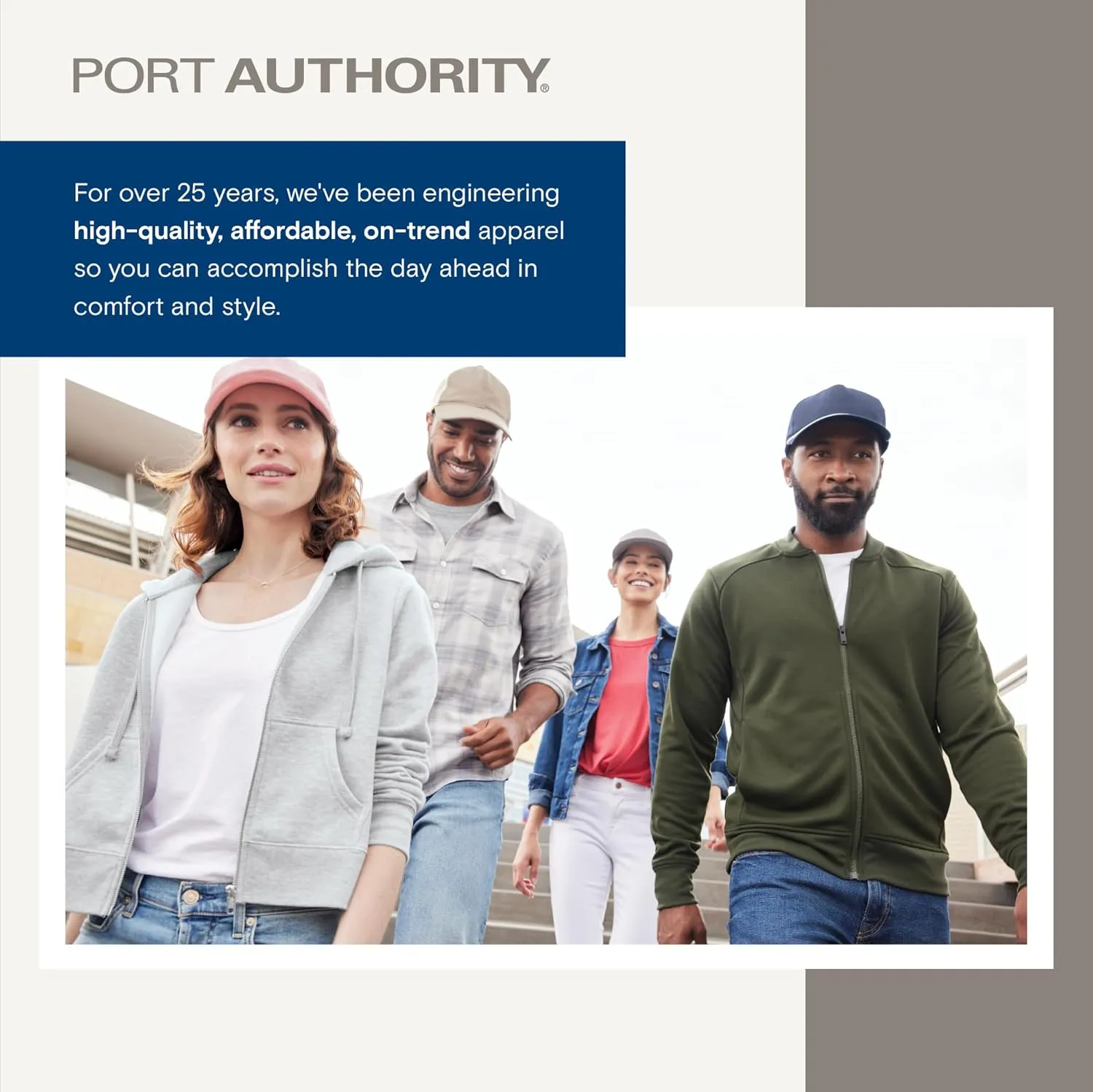 Port Authority Snapback Trucker Cap