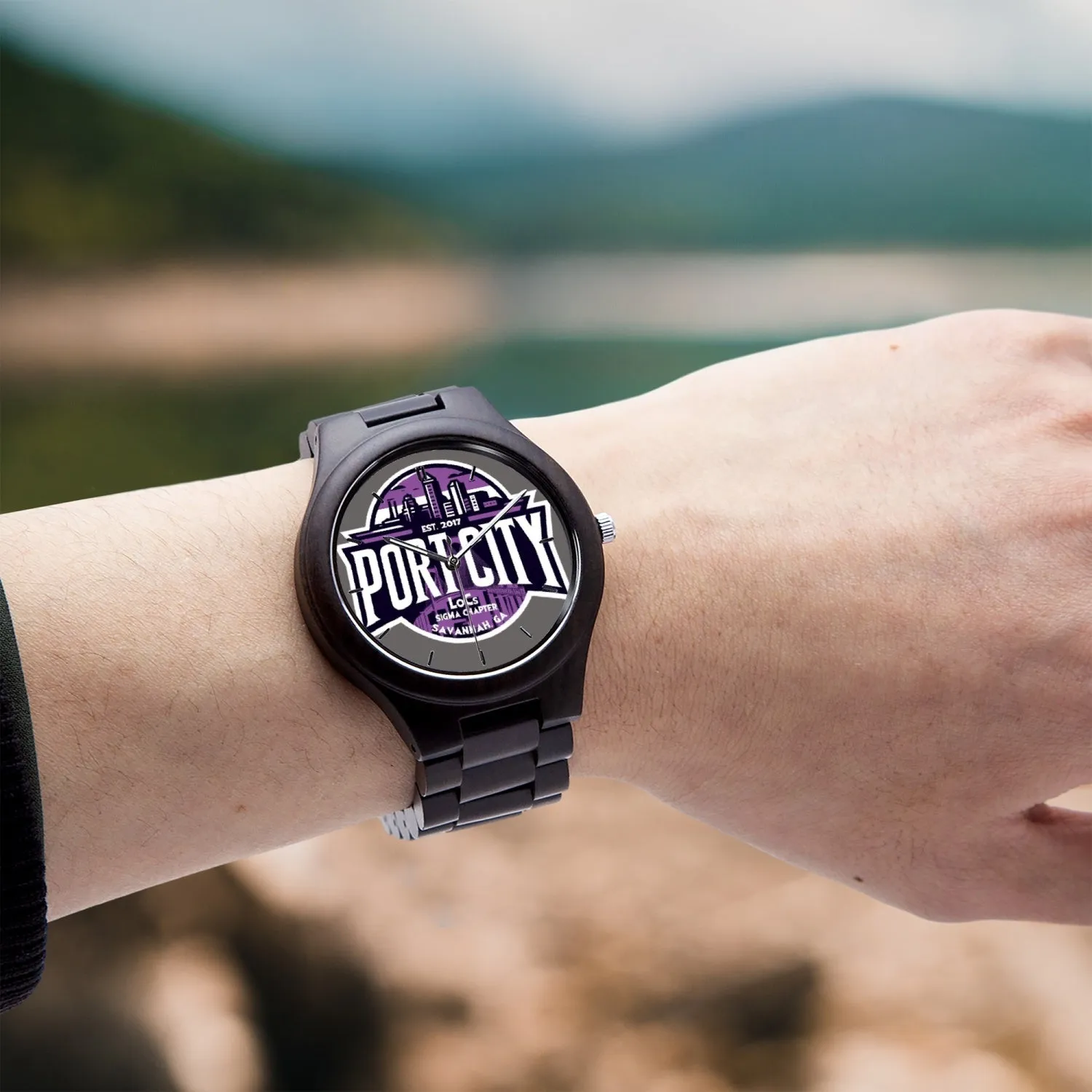 Port City Chapter Lumber Quartz Watch