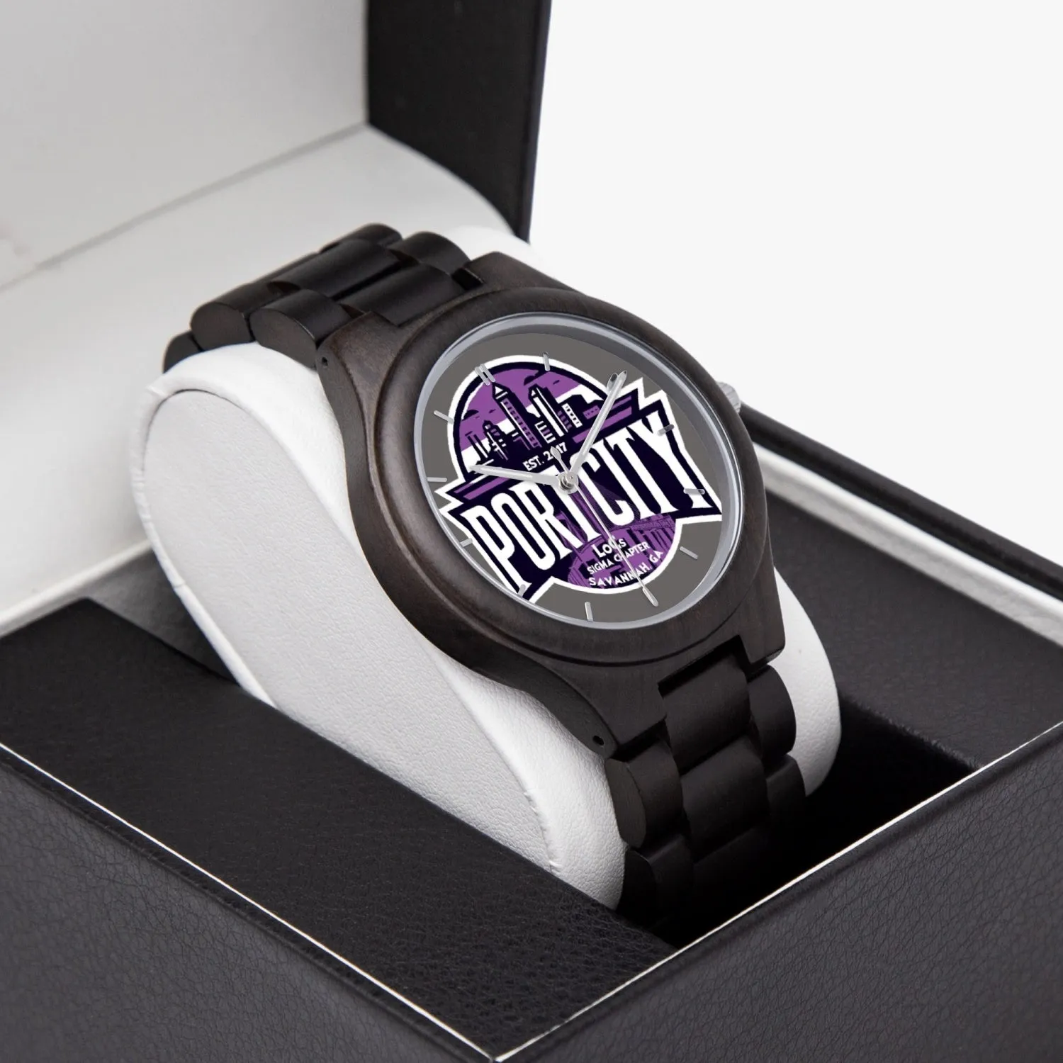Port City Chapter Lumber Quartz Watch