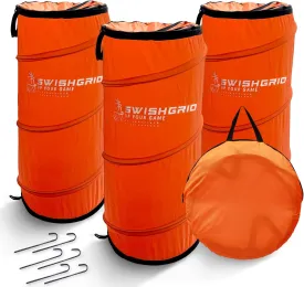 Portable Pop-Up Defender Tackling Dummy Trainer - Basketball Dribble Training - Football Tackle Dummy - Improve Agility, Strength, Passing Skills w/Built-in Storage