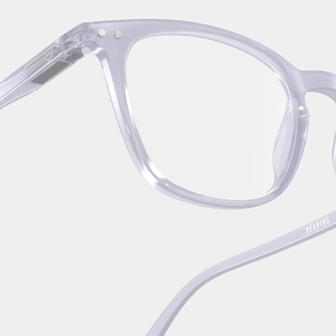 Reading Glasses  1.5 Trapezium in Violet Dawn Style E