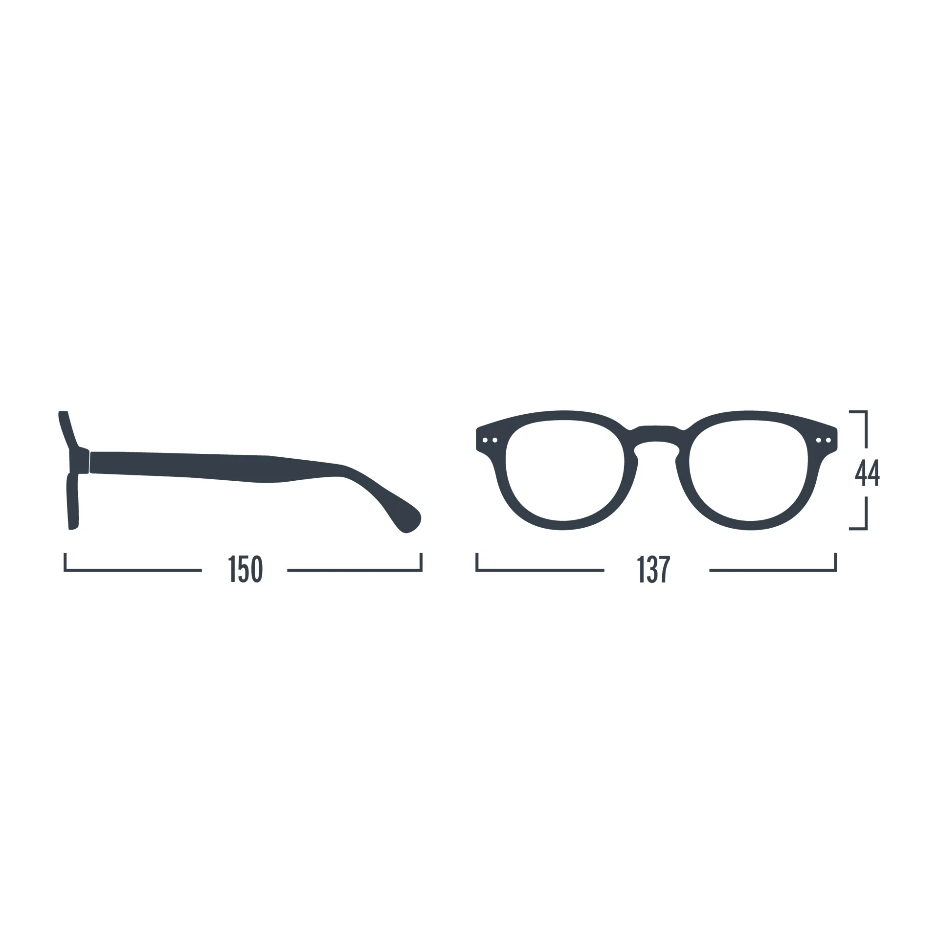 Red Crystal #C Screen Glasses by Izipizi