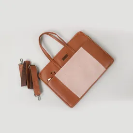 Rose gold Compact wonder Laptop Bag