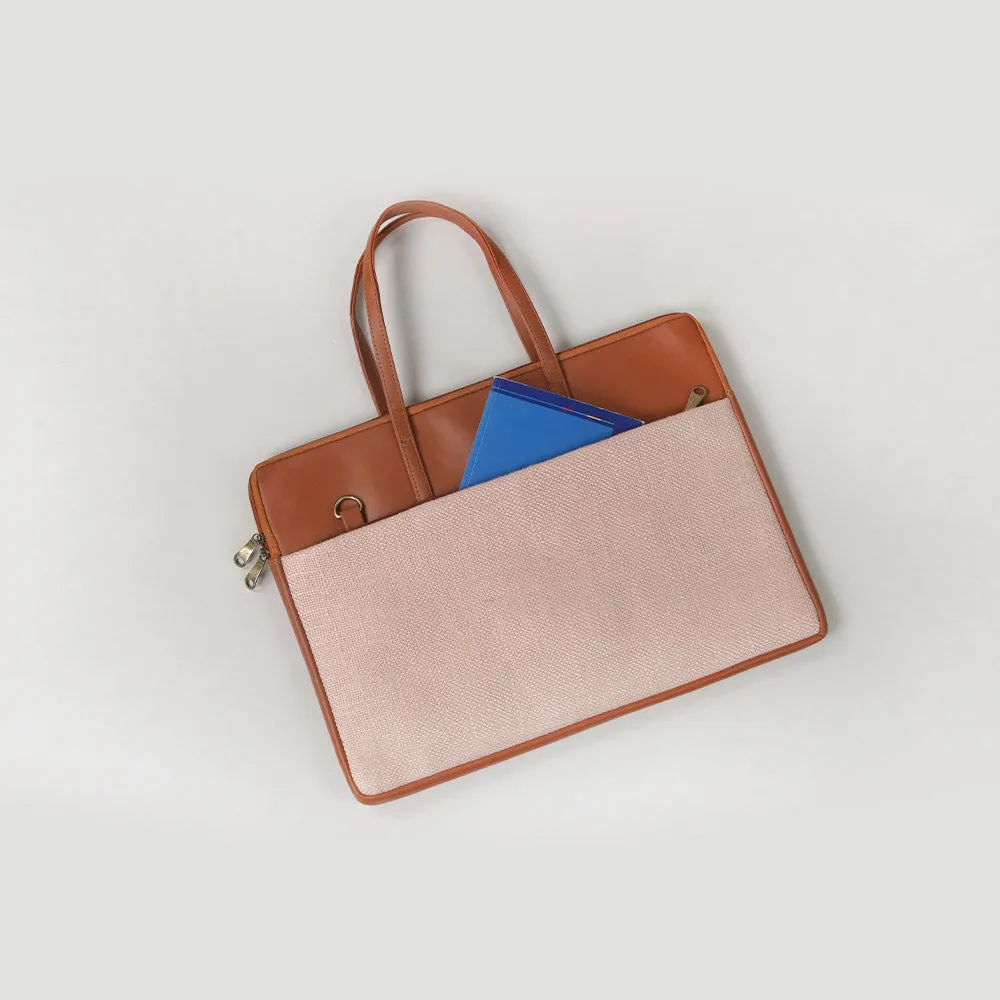 Rose gold Compact wonder Laptop Bag
