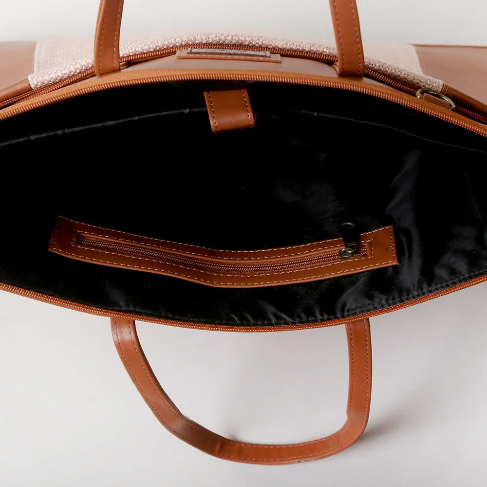 Rose gold Compact wonder Laptop Bag