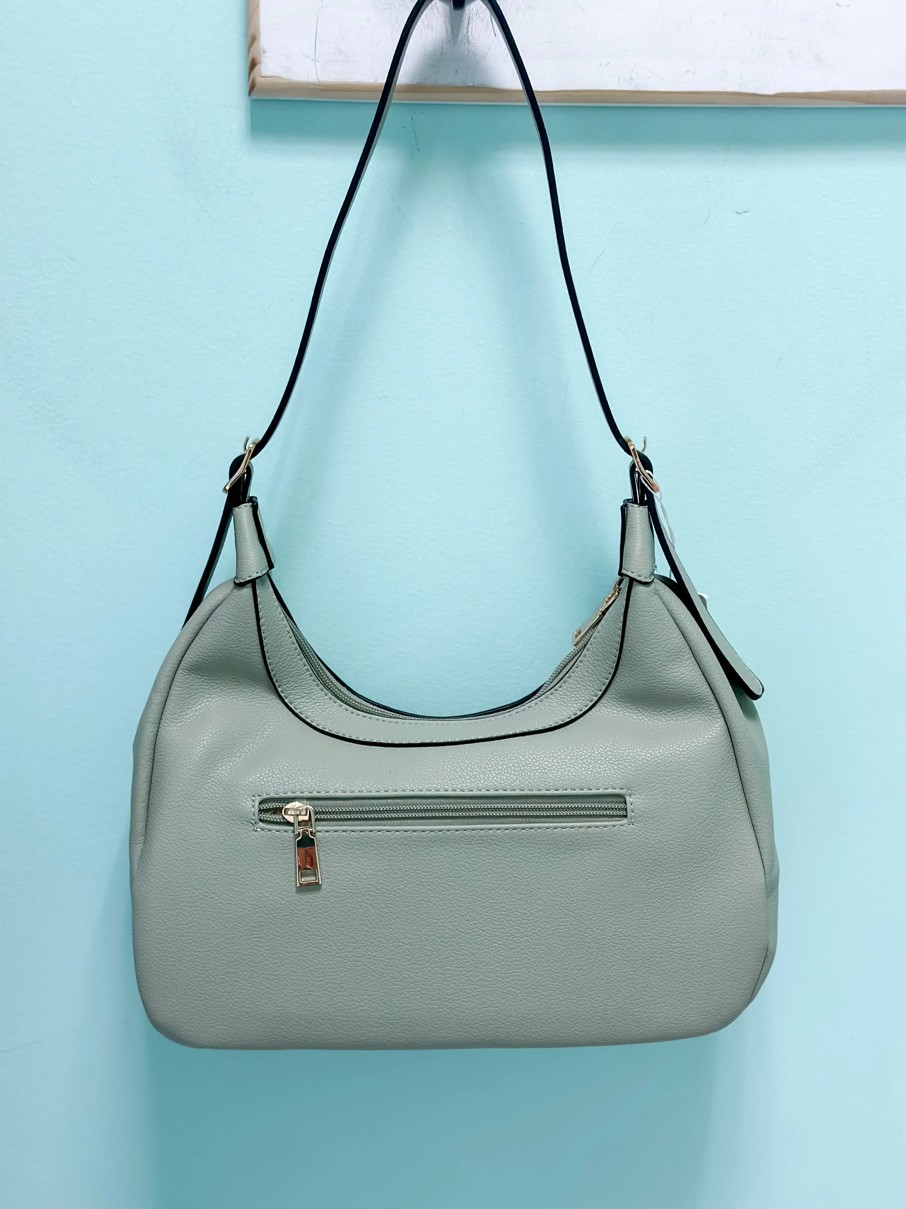 Simply Noelle Pleated Shoulder Bag