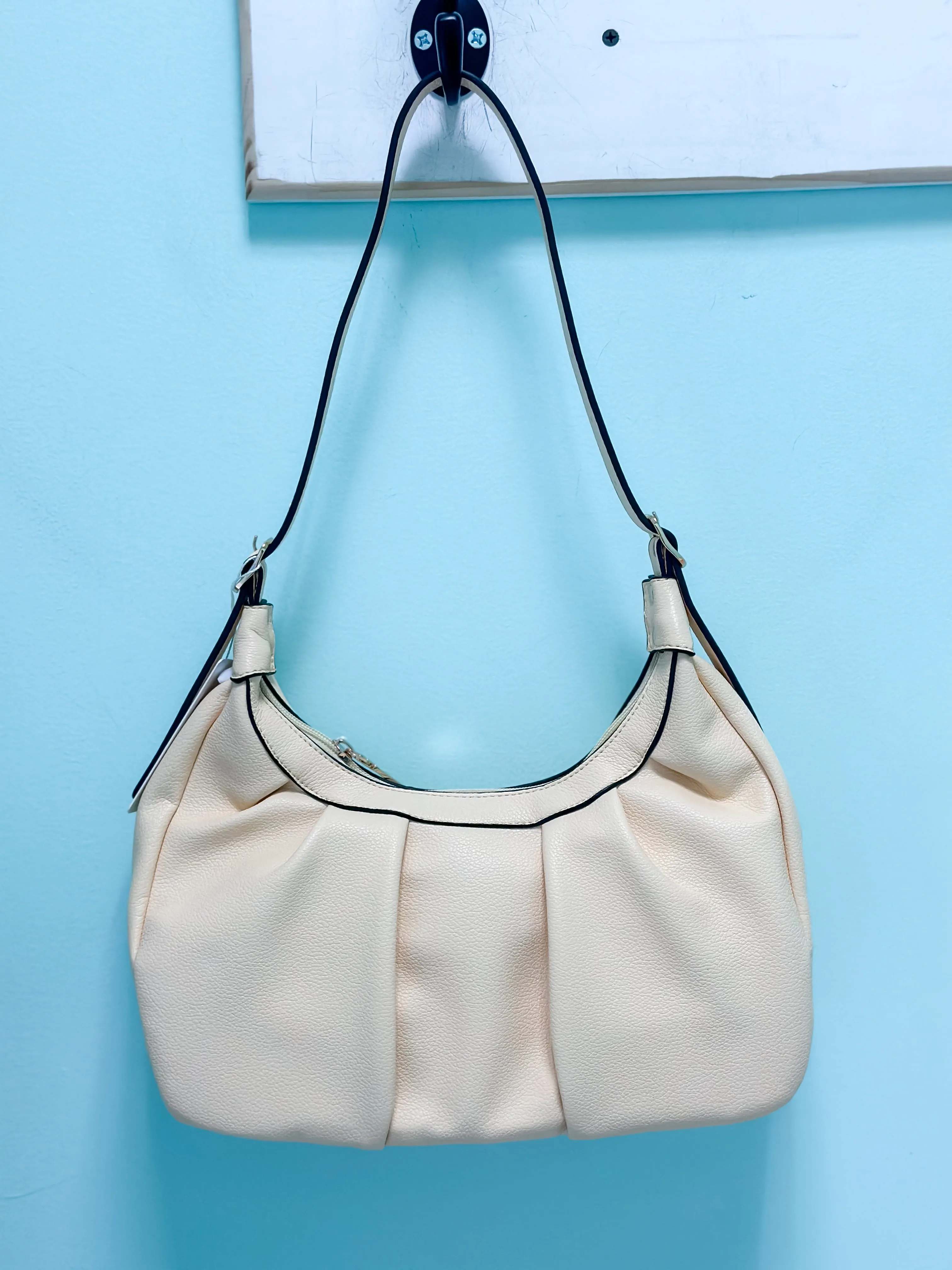 Simply Noelle Pleated Shoulder Bag